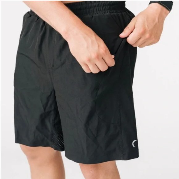 ZYIA Shorts Zyia Active Mens Black Pocket Athletic Short 9 Xxl